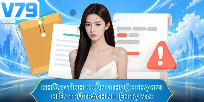 Những tình huống thuộc phạm vi miễn trừ trách nhiệm tại V79